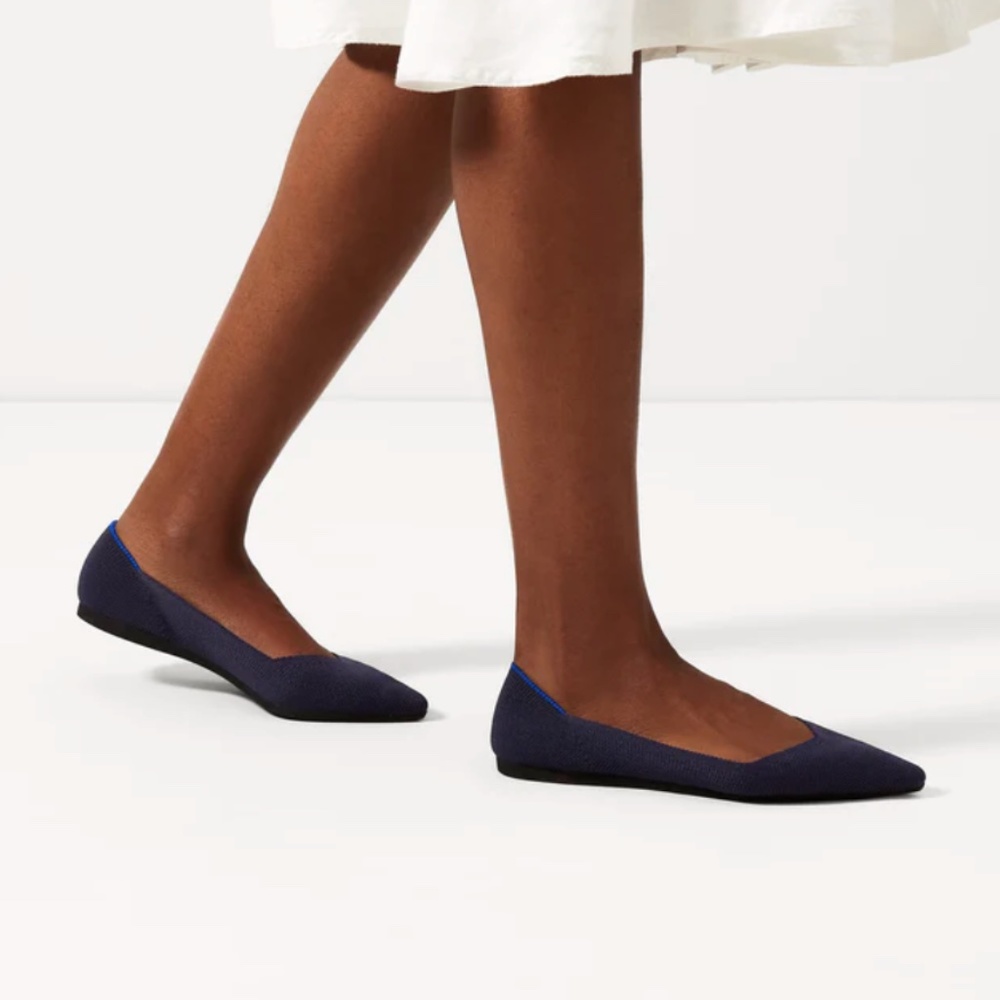 Rothy's The Point Navy Size 8